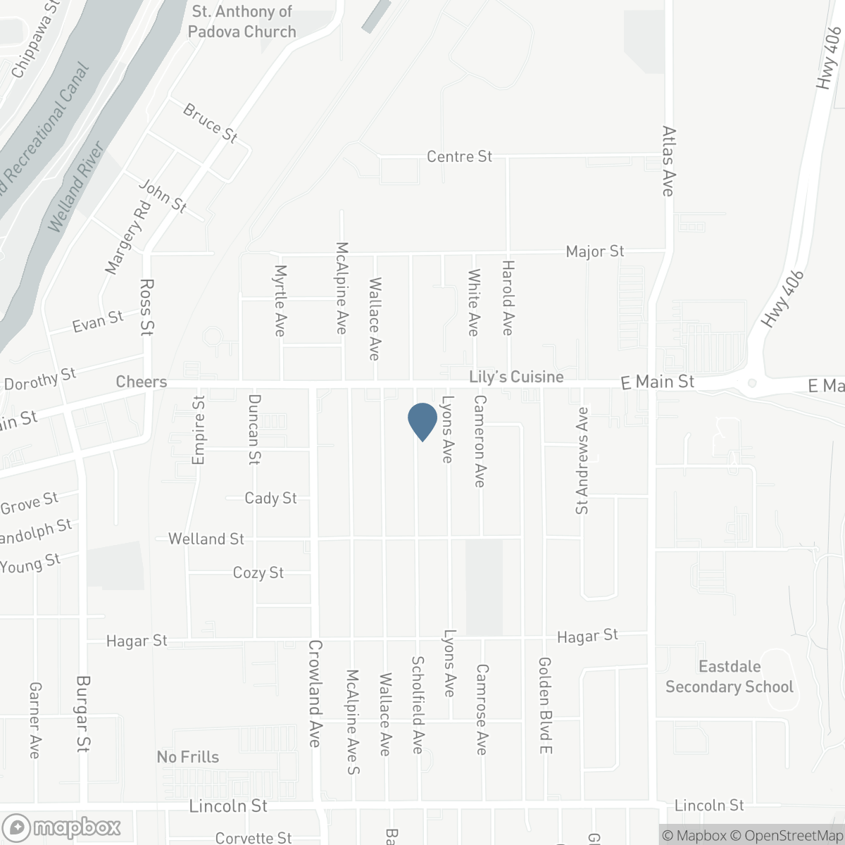 28 SCHOLFIELD AVENUE S, Welland, Ontario L3B 1N5